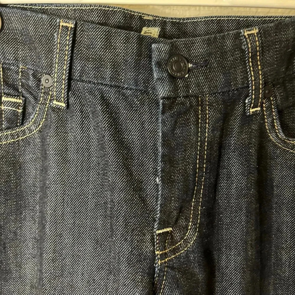 7 for all mankind A Pocket jeans with rhinestones on back pockets size 29 - Picture 2 of 12